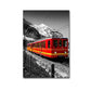 CORX Designs - Rustic Red Train Snow Mountain Canvas Art - Review