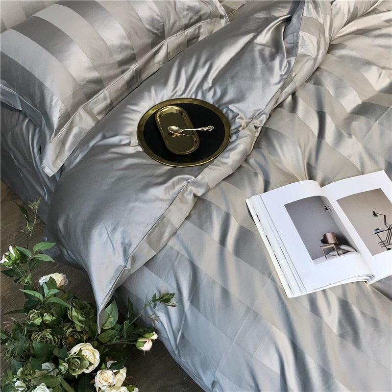 CORX Designs - Celestine Egyptian Cotton Duvet Cover Bedding Set - Review
