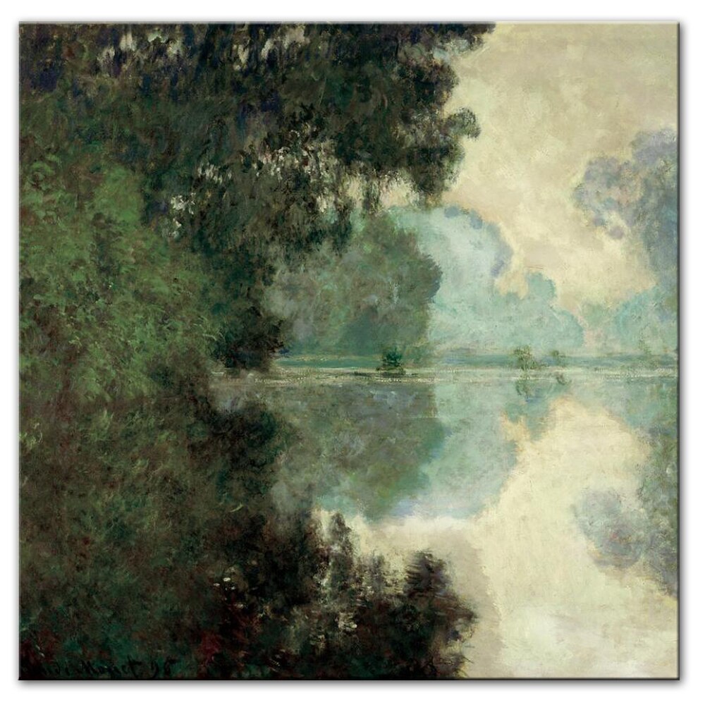 CORX Designs - Scenery Of Seine by Claude Monet Canvas Art - Review