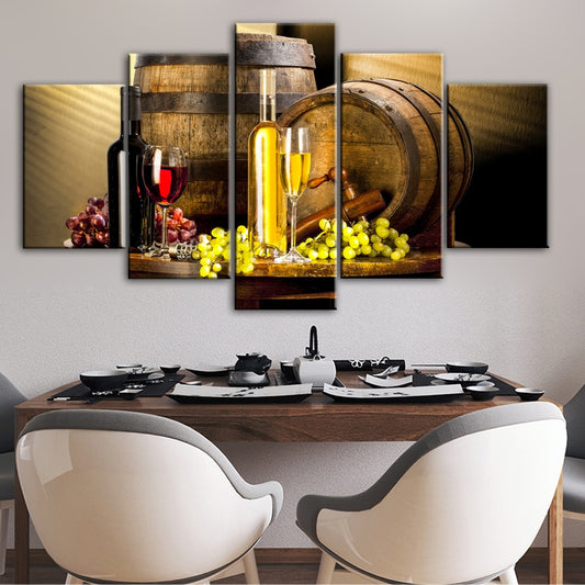 CORX Designs - Grape Wine Kitchen Theme Canvas Art - Review