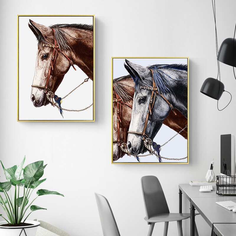 CORX Designs - Classic Minimalist Horse Canvas Art - Review