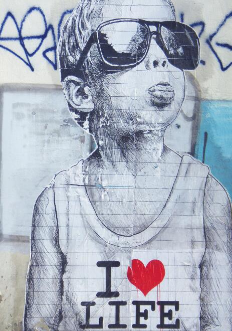 CORX Designs - Lady Kids Graffiti Street Style Canvas Art - Review