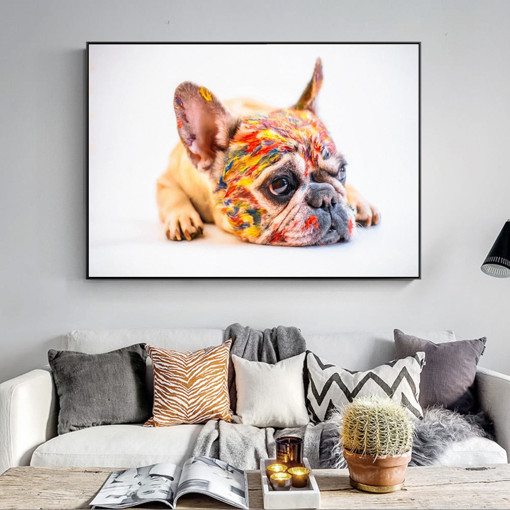 CORX Designs - French Bulldog Wall Art Poster Canvas - Review