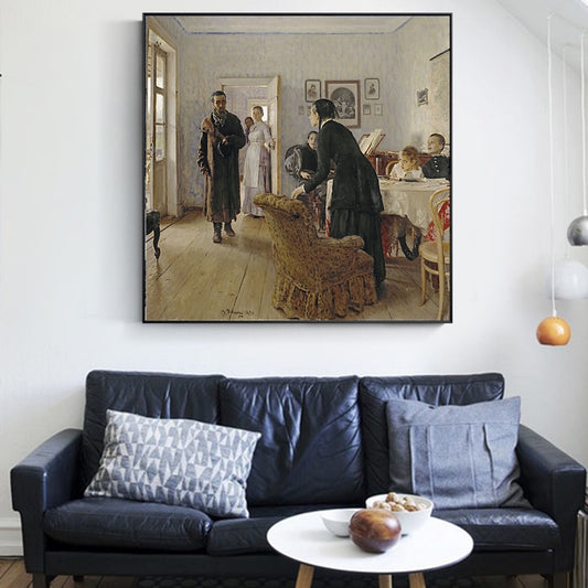 CORX Designs - Unexpected Homecoming by Ilya Repin Canvas Art - Review
