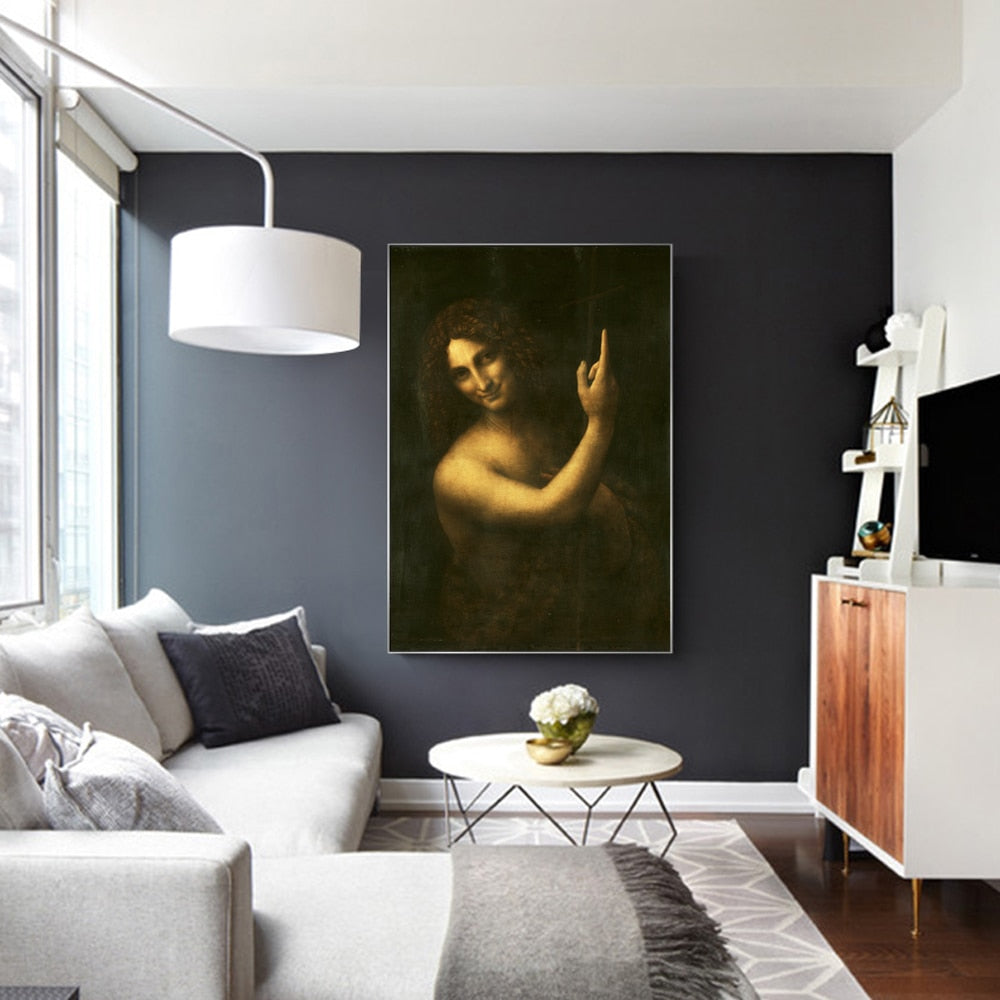 CORX Designs - St. John the Baptist by Leonardo Da Vinci Canvas Art - Review