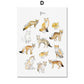 CORX Designs - Animal Dinosaur Lion Fox Deer Nursery Room Canvas Art - Review