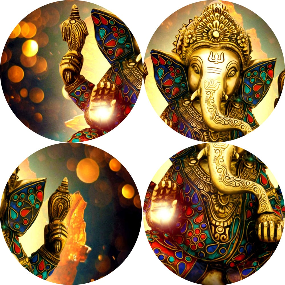CORX Designs - Lord Ganesha Canvas Painting Art - Review