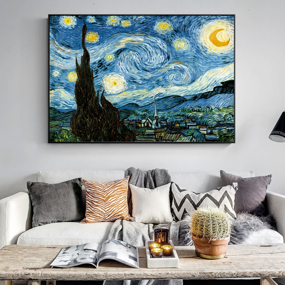 CORX Designs - Starry Night by Van Gogh Canvas Art - Review