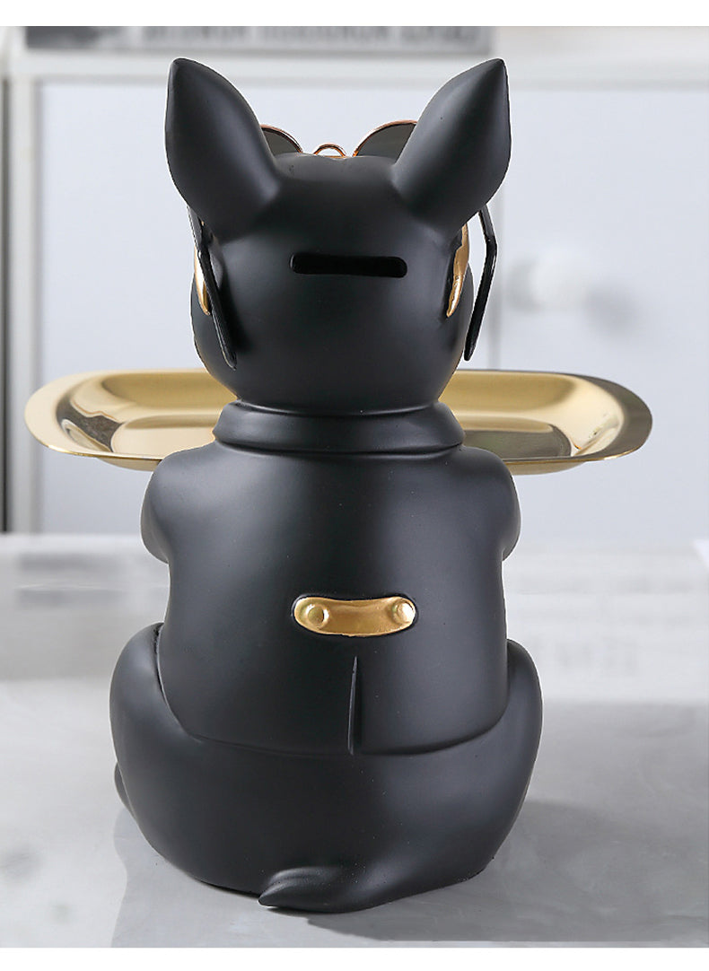 CORX Designs - Sitting Bulldog Tray Statue - Review