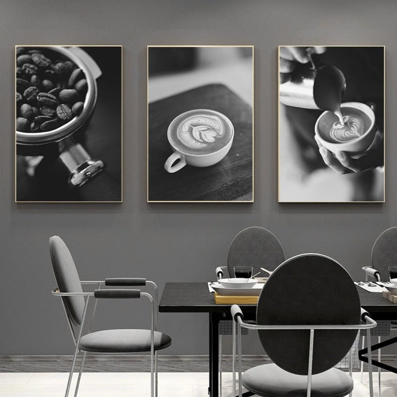 CORX Designs - Black and White Coffee Canvas Art - Review