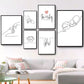 CORX Designs - Hand Drawn Happy Family Nursery Canvas Art - Review
