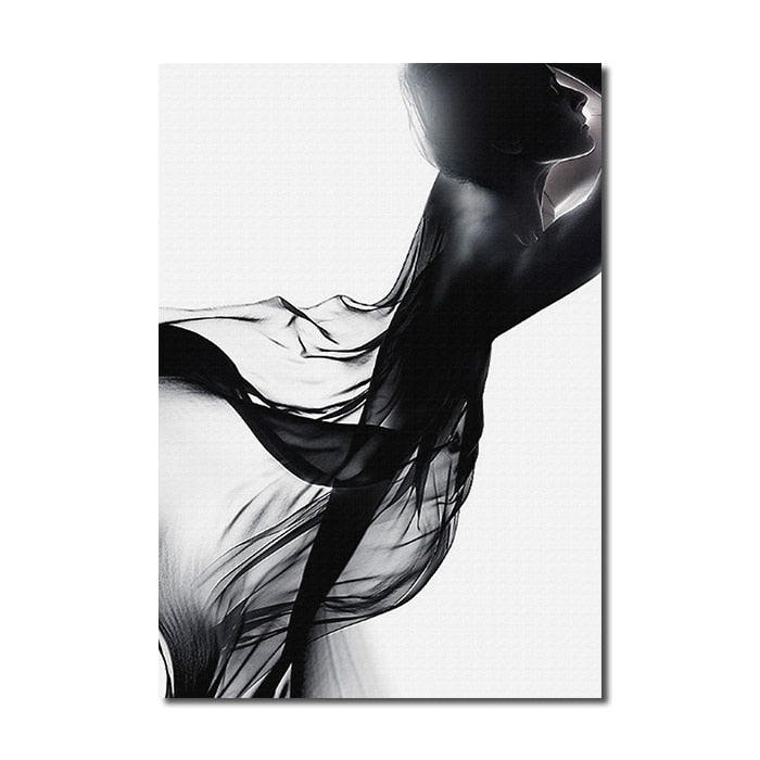 CORX Designs - Black and White Modern Fashion Canvas Art - Review