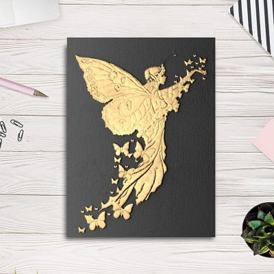 CORX Designs - Gold Angel Canvas Art - Review