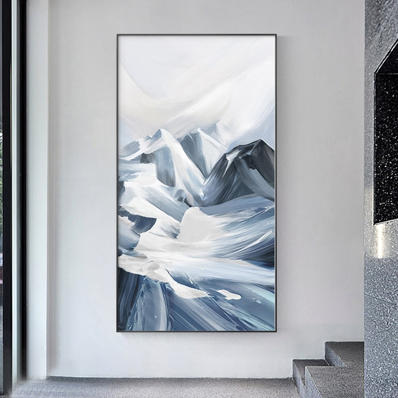 CORX Designs - Snow Mountain Painting Canvas Art - Review