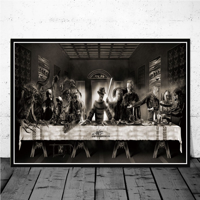 CORX Designs - Horror Last Supper Art Canvas - Review