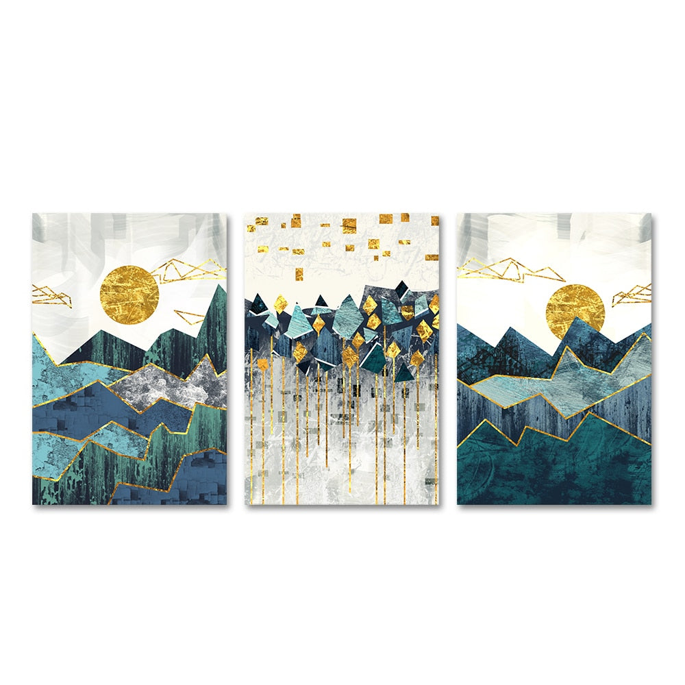 CORX Designs - Geometric Landscape Canvas Art - Review