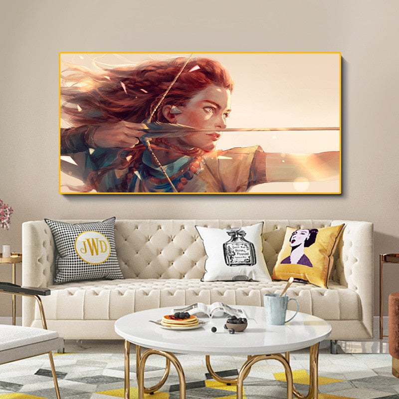 CORX Designs - Beautiful Archer Canvas Art - Review
