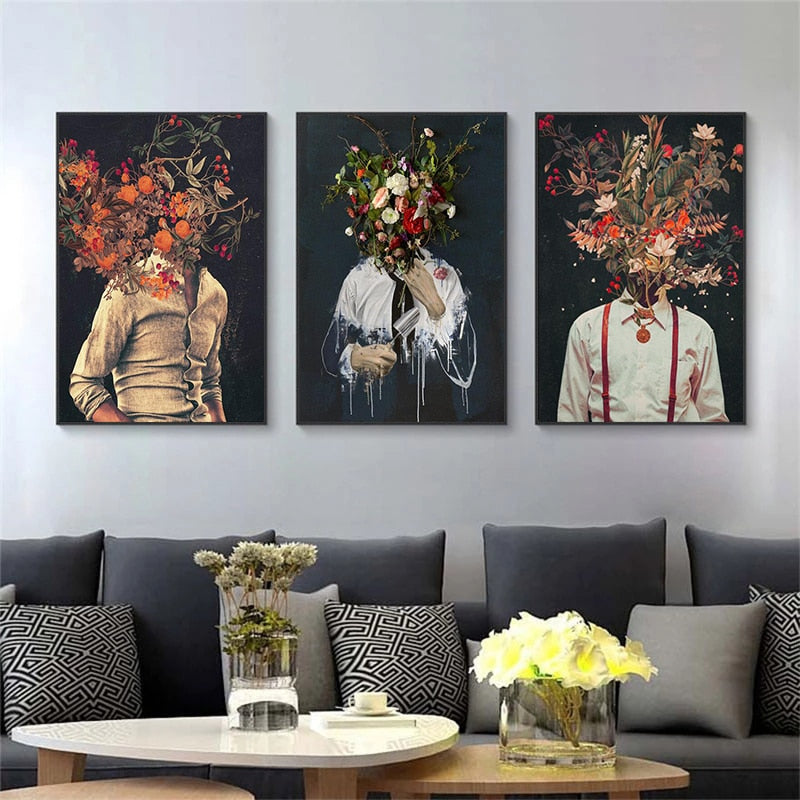 CORX Designs - Flower Man Canvas Art - Review