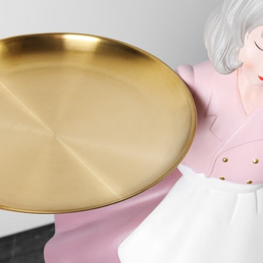 CORX Designs - Girl Servant Statue with Tray - Review
