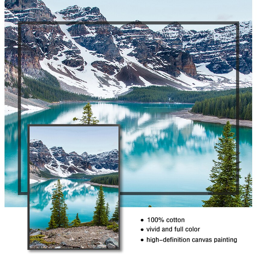 CORX Designs - Lake Forest Mountain Canvas Art - Review