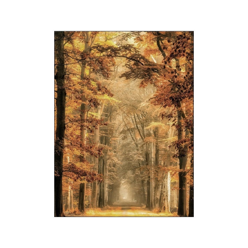 CORX Designs - Autumn Forest Wooden House Canvas Art - Review