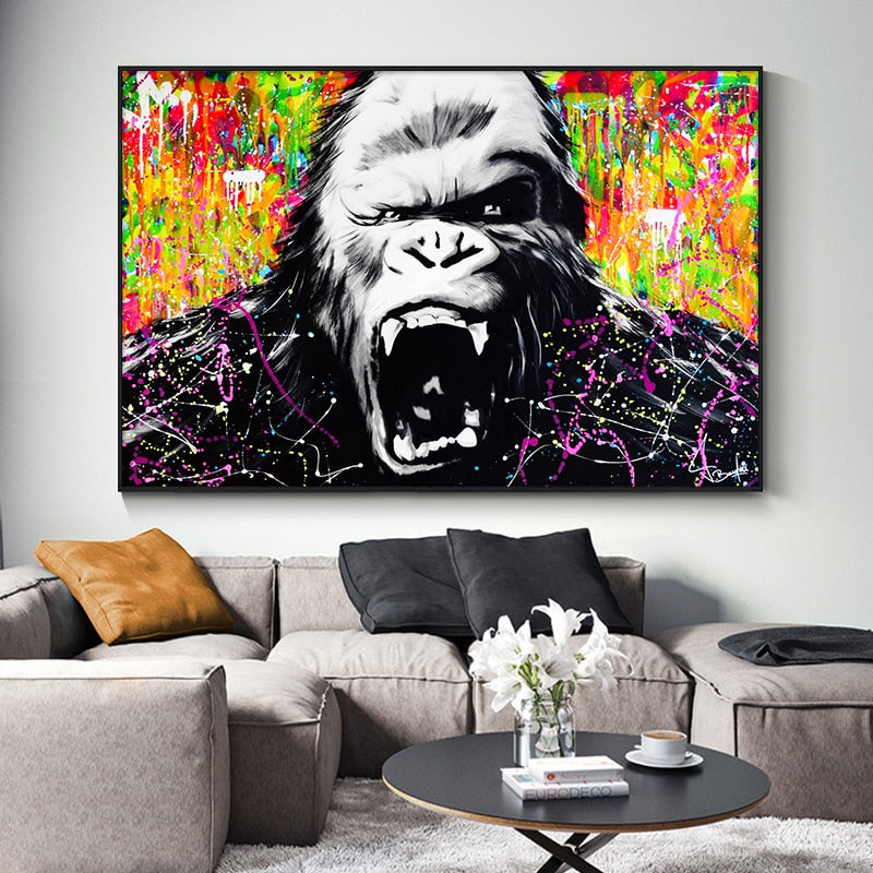 CORX Designs - Angry Gorilla Pop Art Canvas - Review