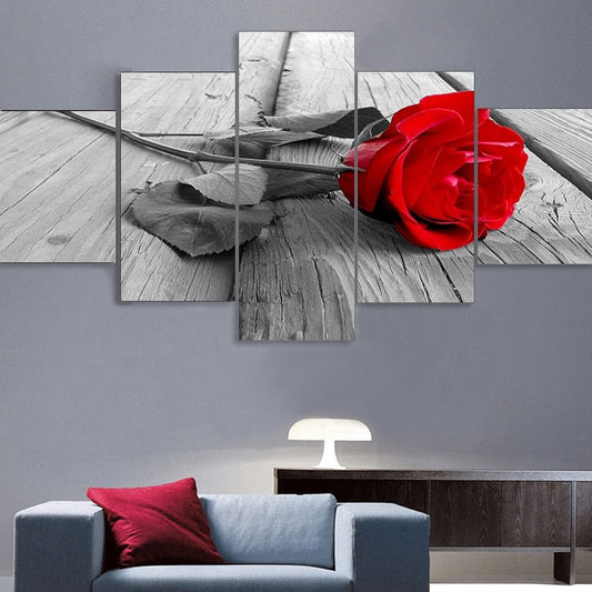 CORX Designs - Red Rose Canvas Art - Review