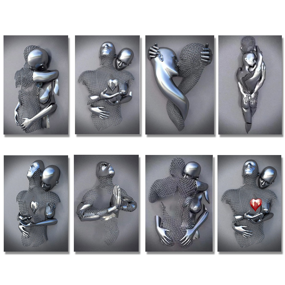 CORX Designs - Metal Figure Love 3D Canvas Art - Review