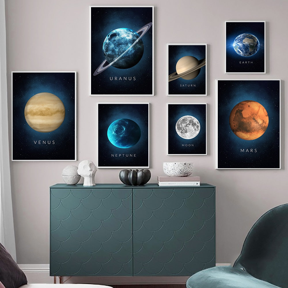 CORX Designs - Planet Wall Art Canvas - Review