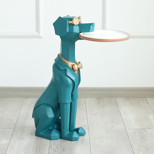 CORX Designs - Sitting Dog Tray Statue - Review