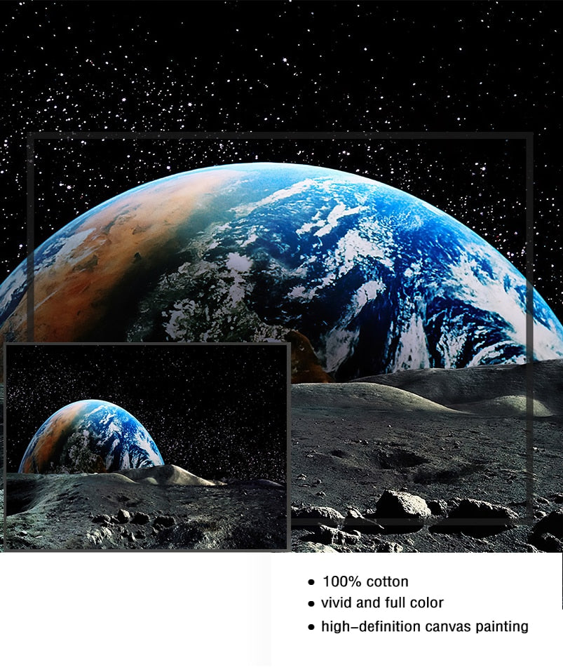 CORX Designs - Planet Universe Space Canvas Art - Review