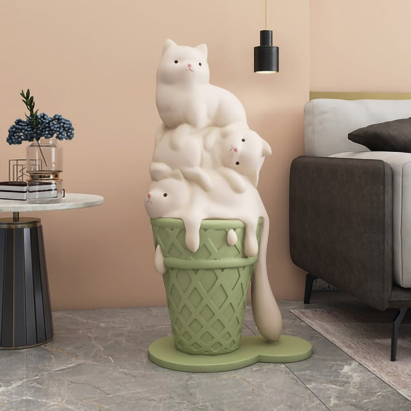 CORX Designs - Ice Cream Cat Statue - Review