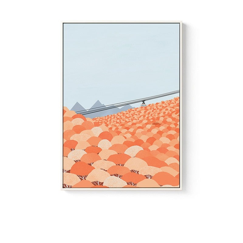 CORX Designs - Nordic Abstract Landscape Canvas Art - Review