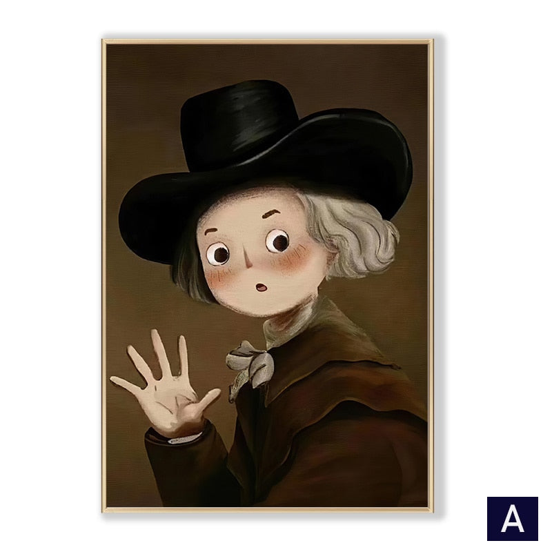 CORX Designs - Classic Paintings Cartoon Canvas Art - Review