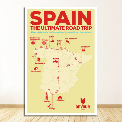 CORX Designs - Spain Madrid San Sebastian Canvas Art - Review