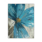 CORX Designs - Blue Paint Flowers Canvas Art - Review