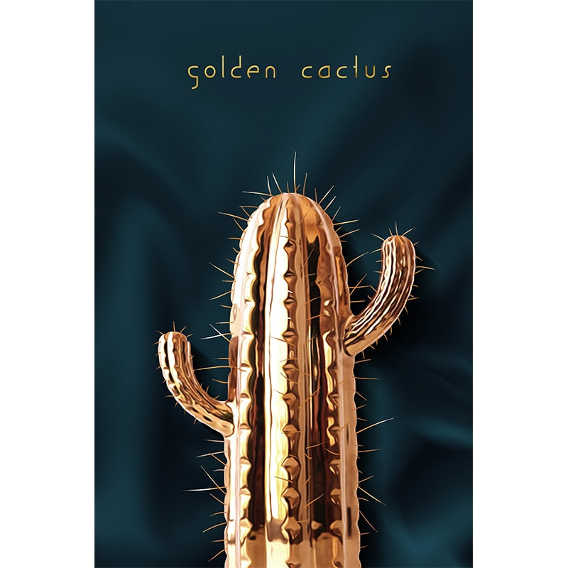 CORX Designs - Golden Cactus Canvas Art - Review