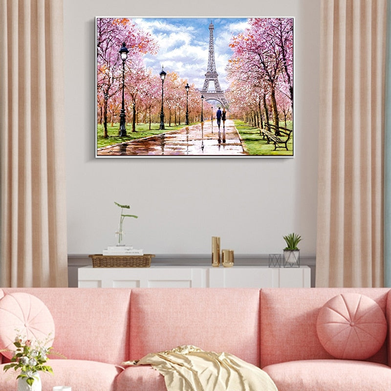 CORX Designs - Couple Paris Eiffel Tower Canvas Art - Review