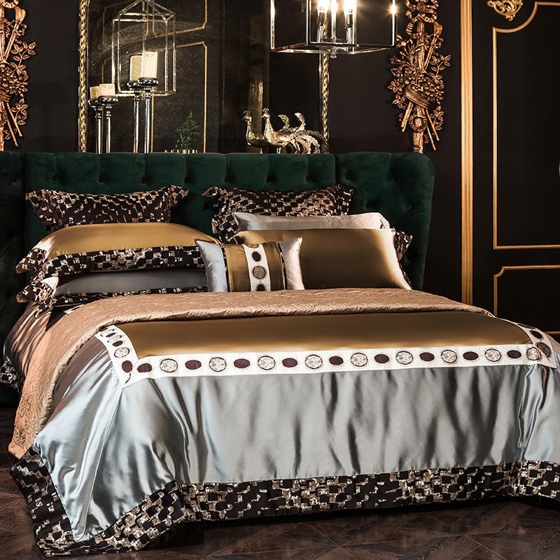 CORX Designs - Emperor Silky Satin Duvet Cover Bedding Set - Review