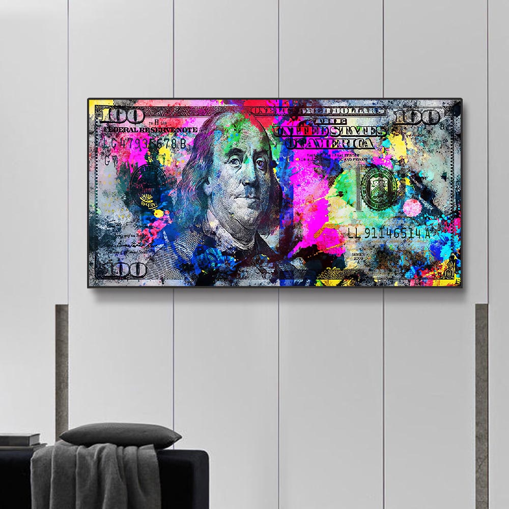 CORX Designs - Burning Dollar Canvas Art - Review