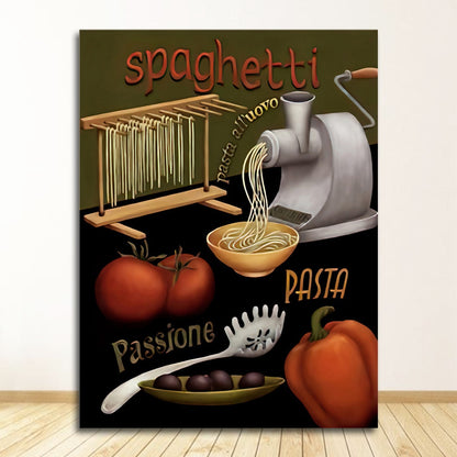 CORX Designs - Coffee Poster Coffee Shop Kitchen Decoration Canvas Art - Review