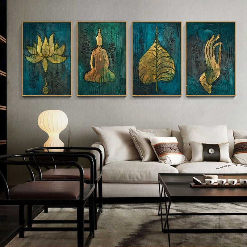 CORX Designs - Buddha Lotus Canvas Art - Review