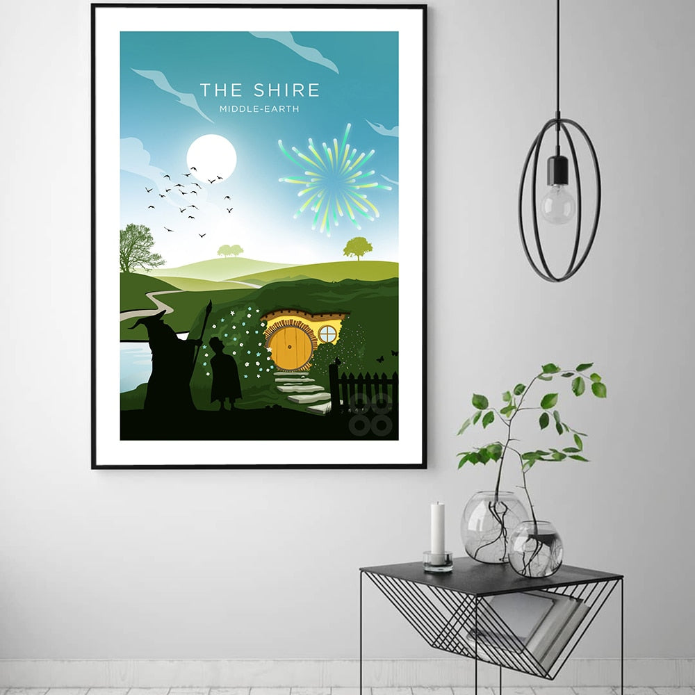 CORX Designs - The Lord of the Rings Canvas Art - Review