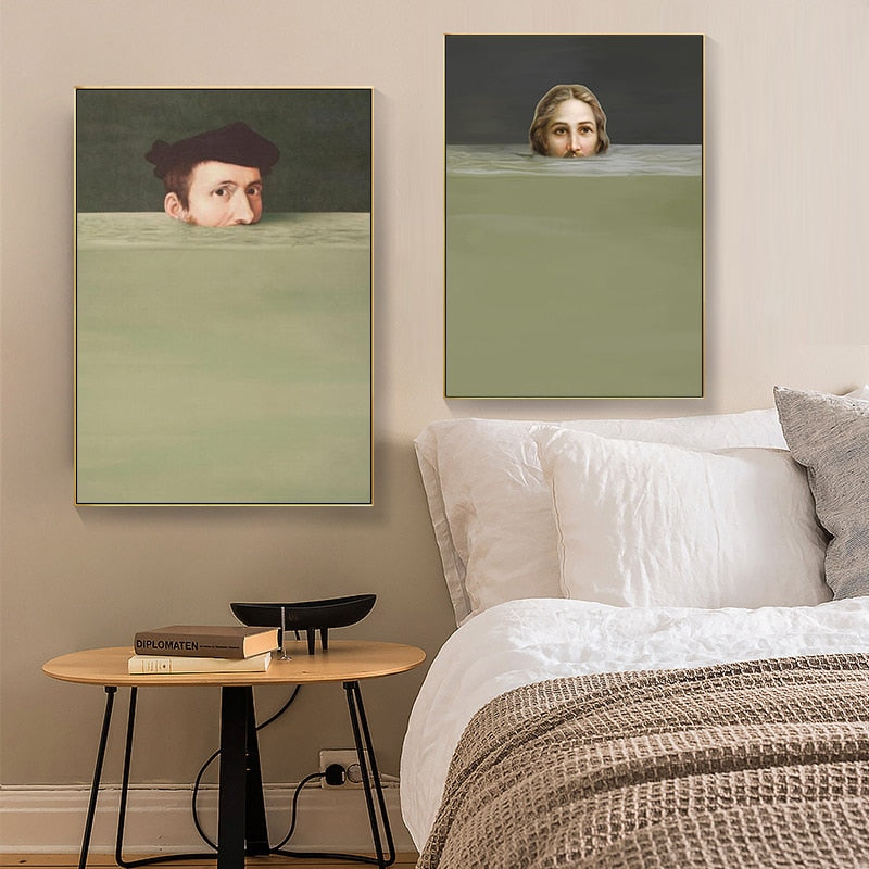 CORX Designs - Submerged Paintings Spoof Canvas Art - Review