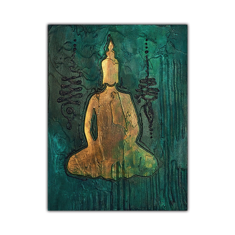 CORX Designs - Buddha Lotus Canvas Art - Review