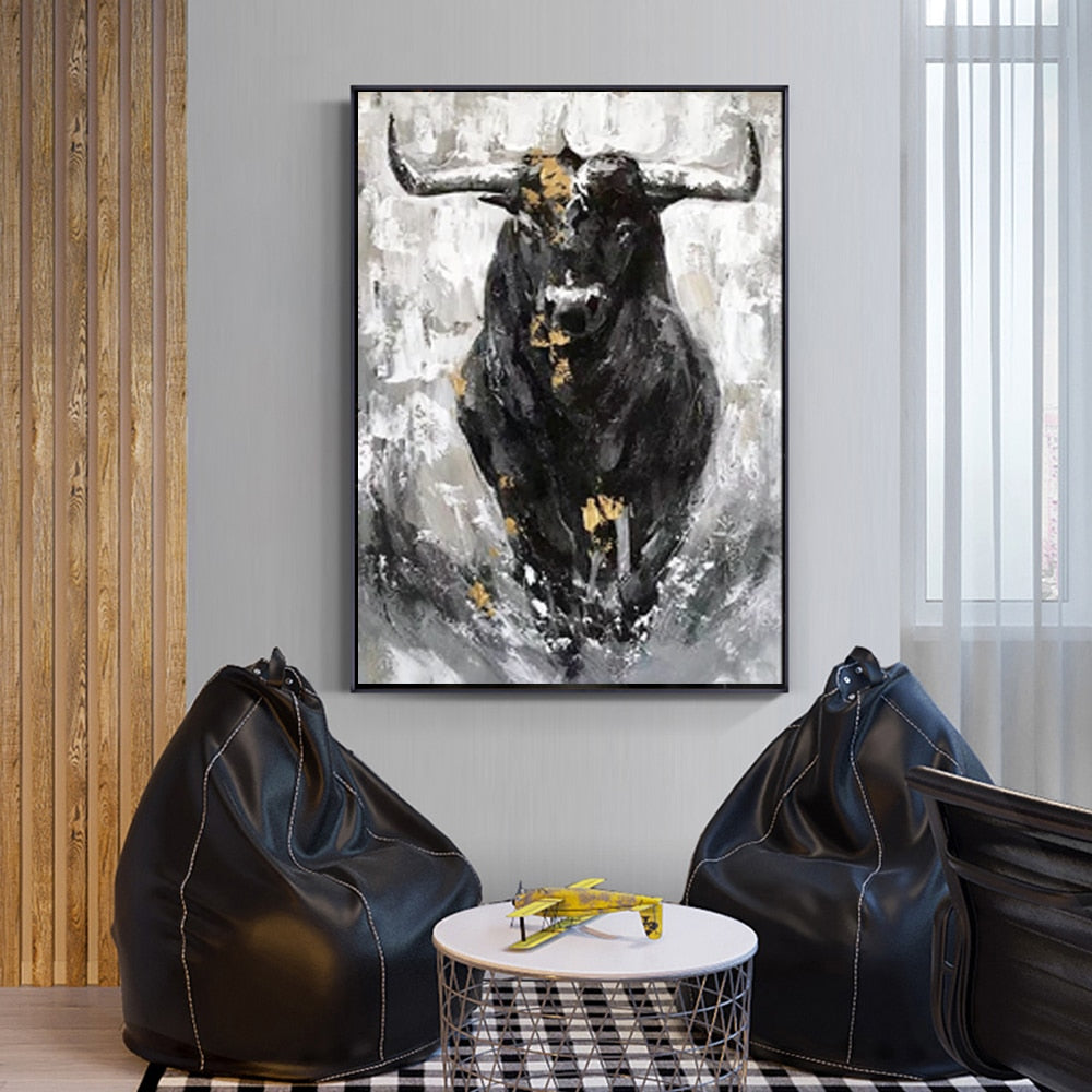 CORX Designs - Black Bull Canvas Art - Review