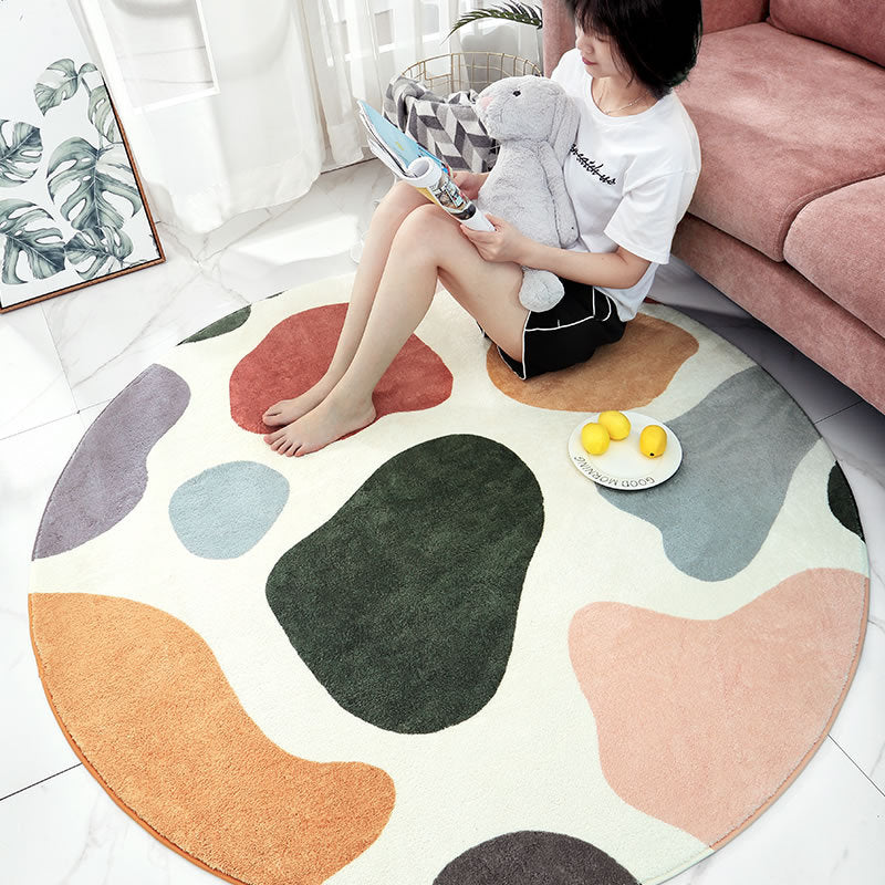 CORX Designs - Lamb Flower Pattern Round Rug - Review