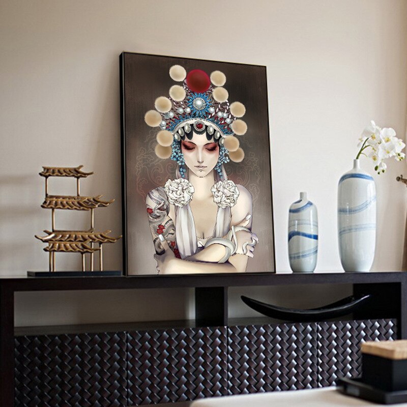 CORX Designs - Chinese Opera Style Canvas Art - Review