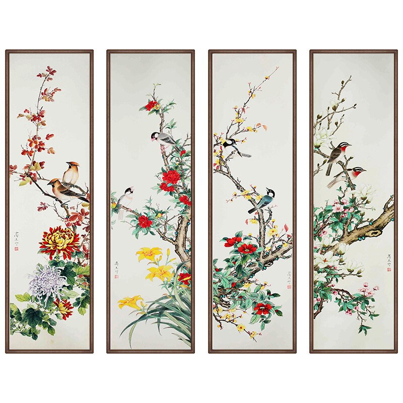 CORX Designs - Chinese Style Flower Bird Canvas Art - Review