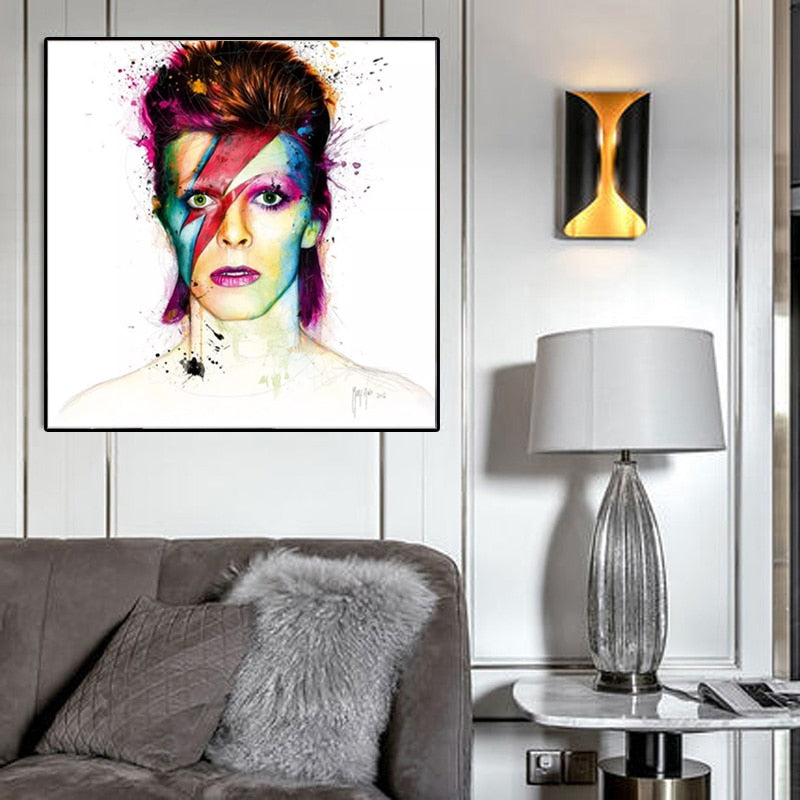 CORX Designs - David Bowie Aladdin Sane Album Canvas Art - Review